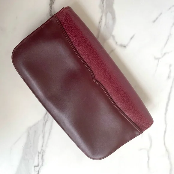 Must de Cartier Calfskin purse on strap - Picture 6 of 14